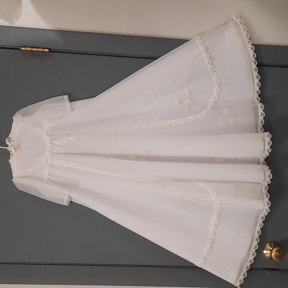Girl's Christening vintage dress
